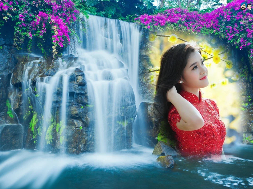 Water Fall Frame (Photo) for Android - Enhance Photos