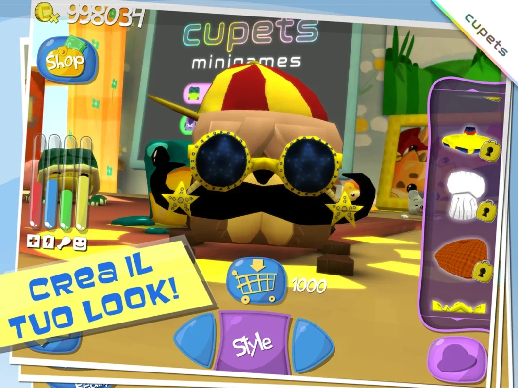 Cupets for Android - An Engaging Virtual Pet App