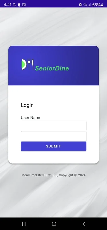 SeniordineQR for Android: Simplifying Senior Meal Programs