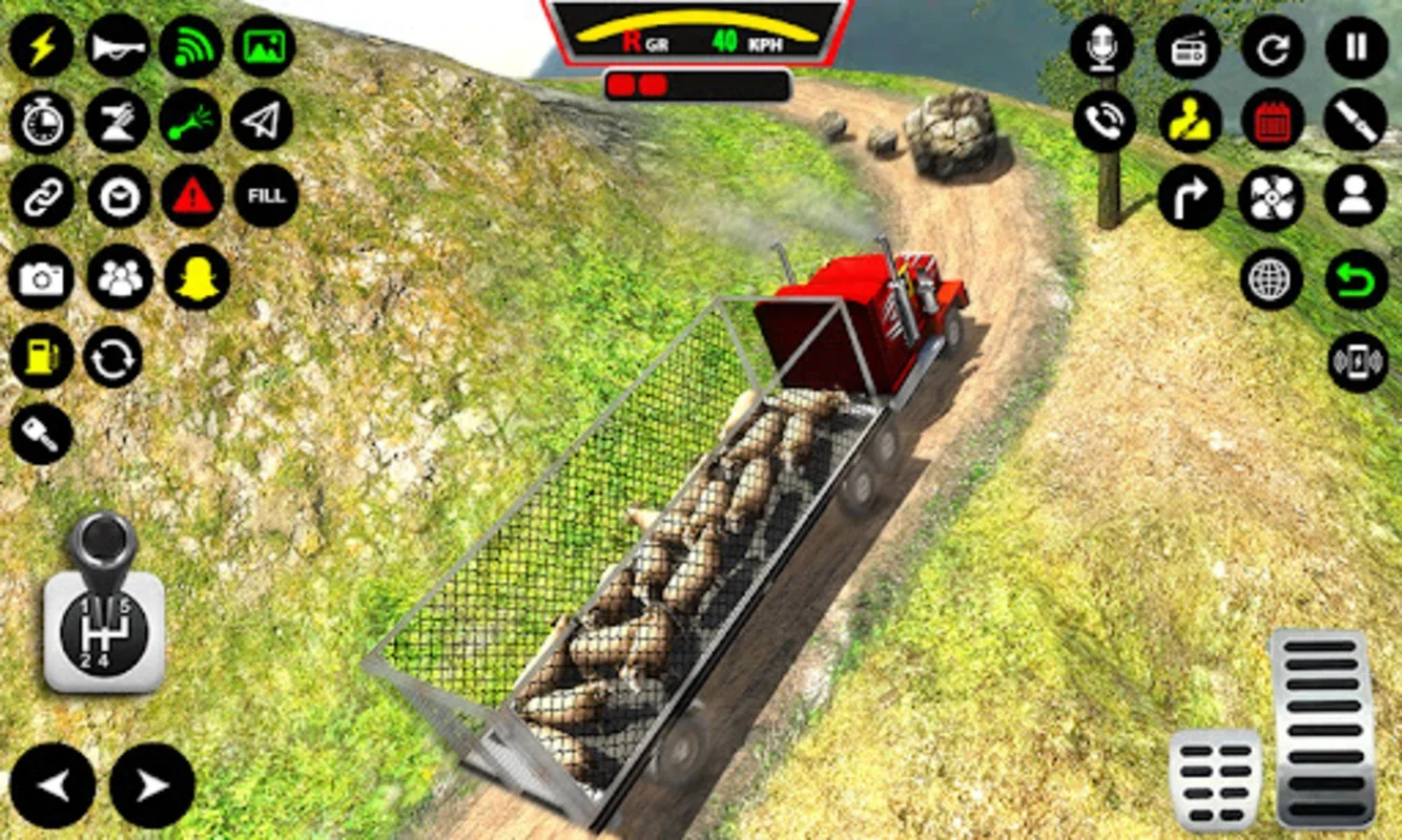 Farm Animal Truck Driver Game for Android - Thrilling Off-Road Adventure