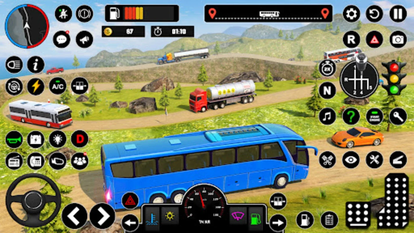 Offroad Bus Simulator Bus Game for Android - No Downloading Required