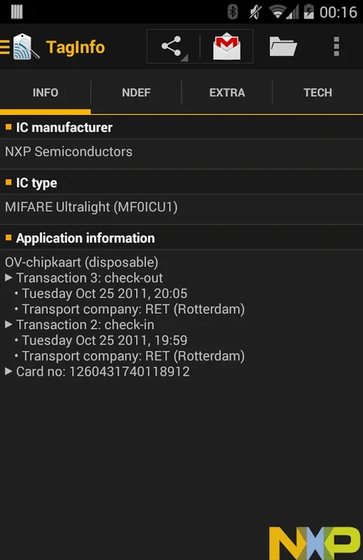 TagInfo for Android: Unveiling NFC Insights