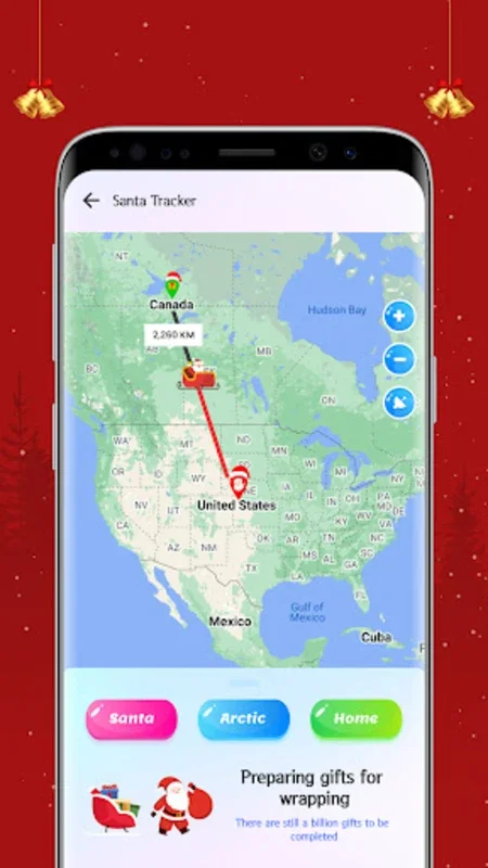 Santa Tracker for Android - Track Santa's Journey