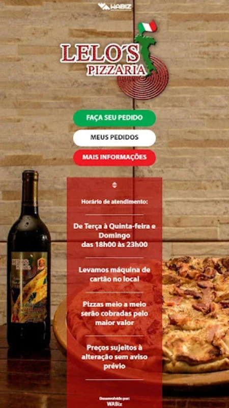 Lelos Pizzaria for Android - Effortless Pizza Ordering