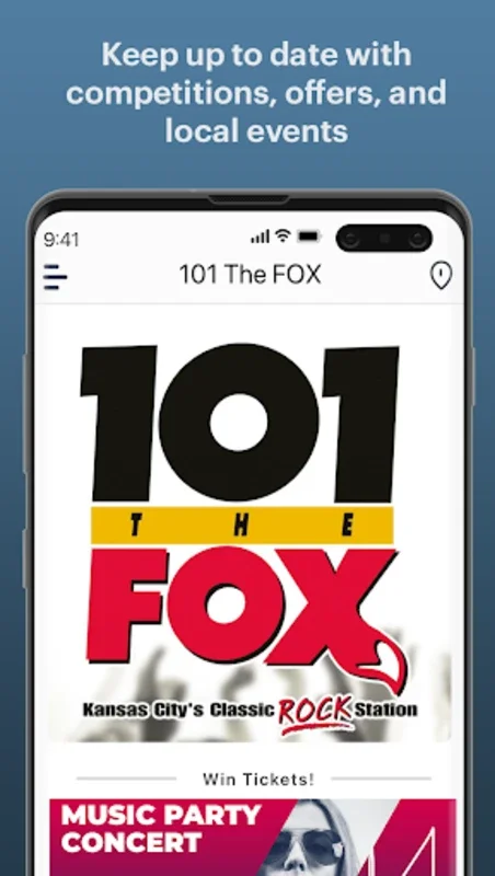 101 The FOX for Android - Unbeatable Classic Rock Experience