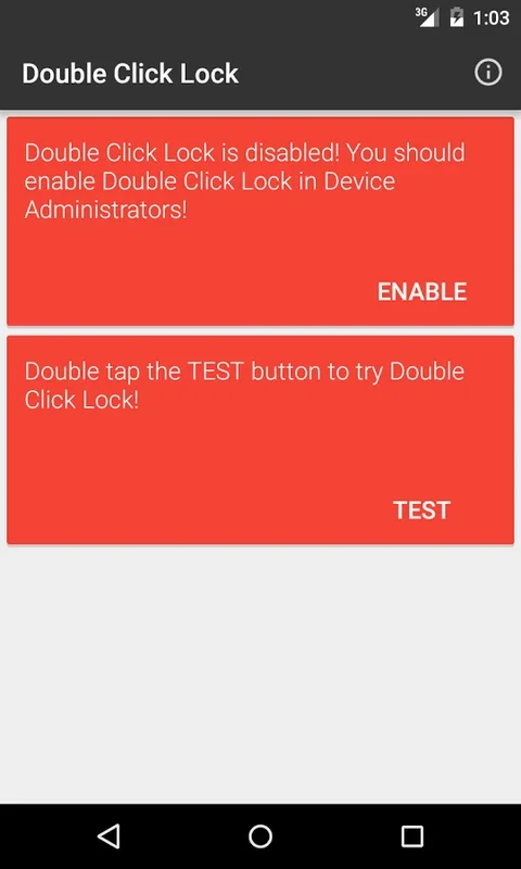 Double Click Lock for Android - Effortless Screen Locking