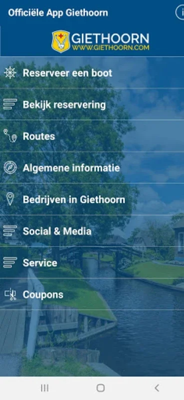 Giethoorn - Official App Gieth for Android: Explore with Ease