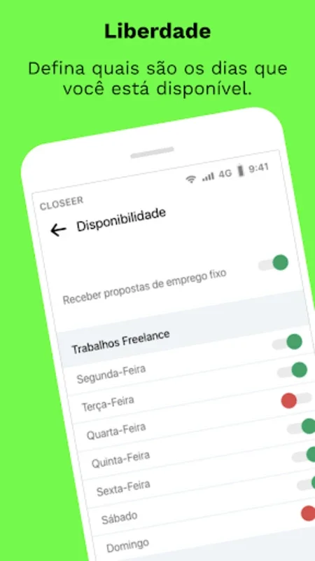 Closeer for Android - Find Flexible Food Service Jobs