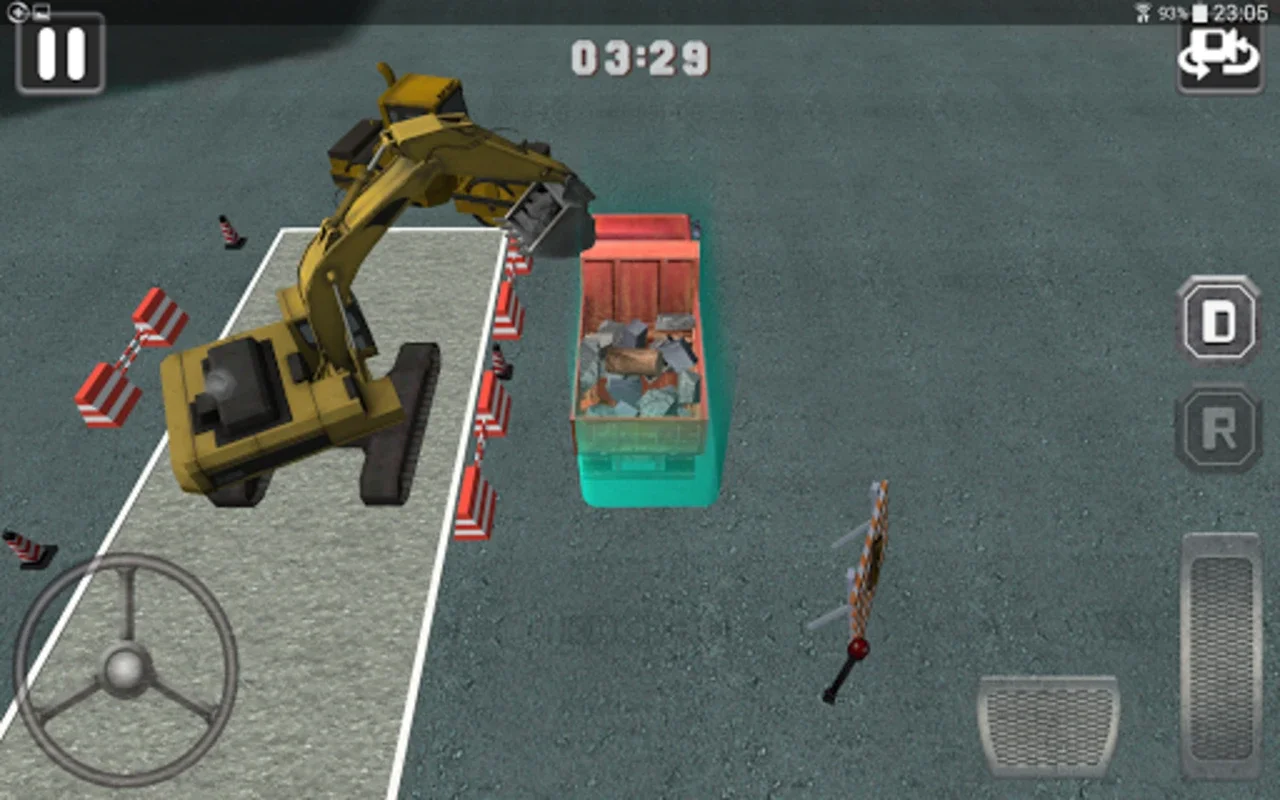 Construction Excavator 3D Sim for Android - Immersive Simulation