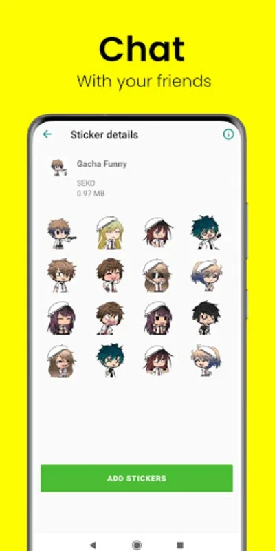 Gacha Stickers for Android - Enhance Messaging with Fun Stickers