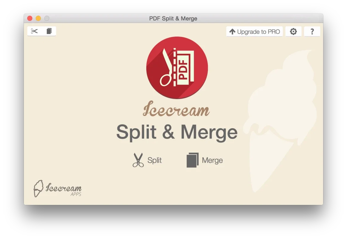 Icecream PDF Split & Merge for Mac - Free PDF Manipulation Tool