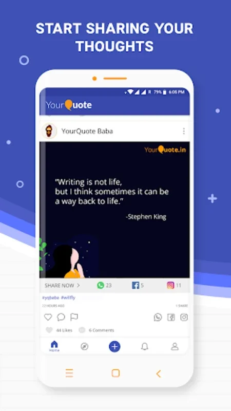 YourQuote for Android: Empowering Writers