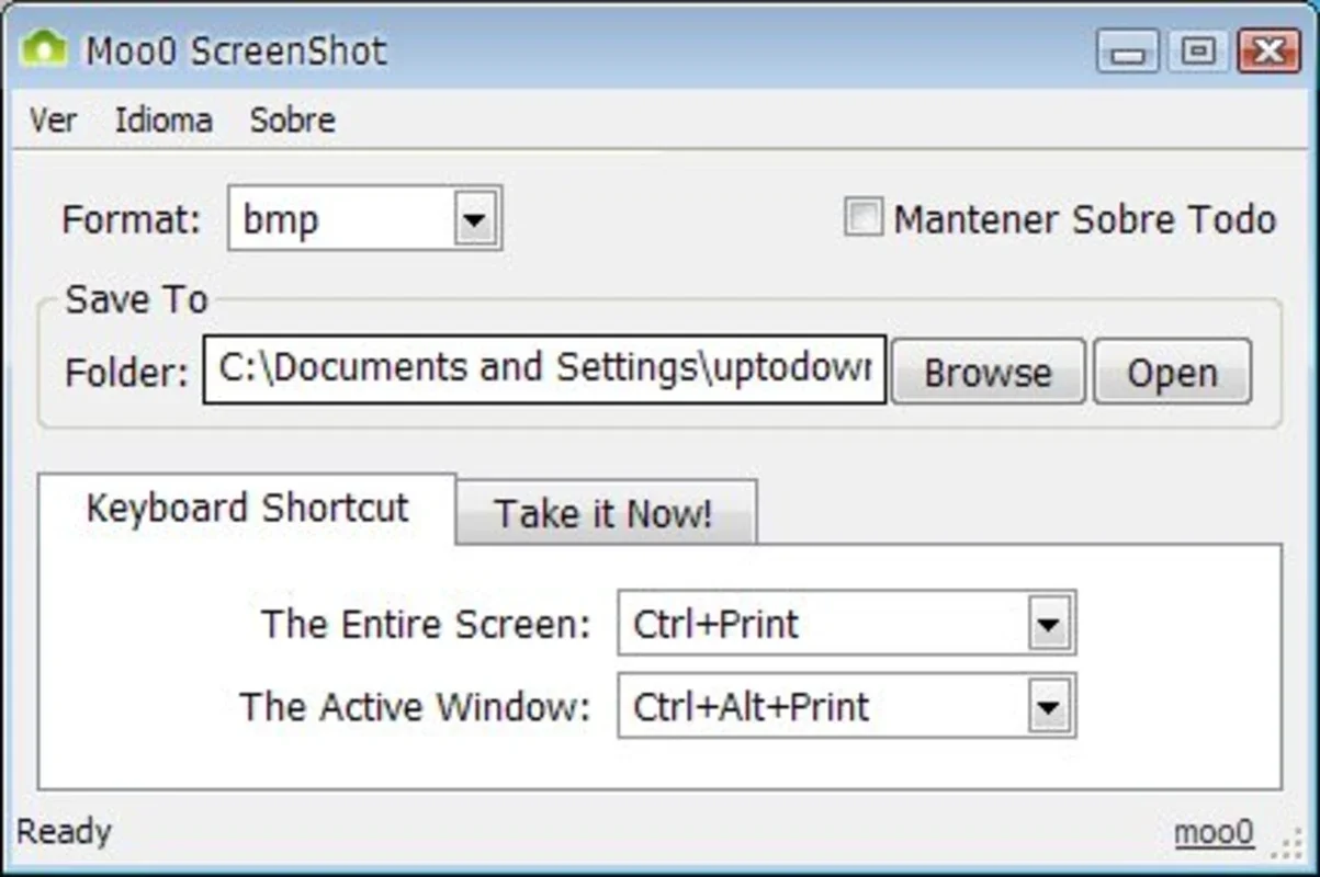 Moo0 ScreenShot for Windows: Simple and Efficient Screen Capturing