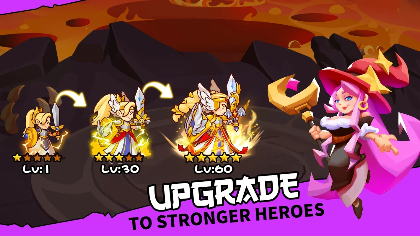 Gacha Heroes for Android - Intense Hero Battles Await