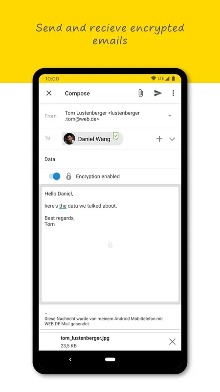 WEB.DE Mail for Android - Efficient Email Management