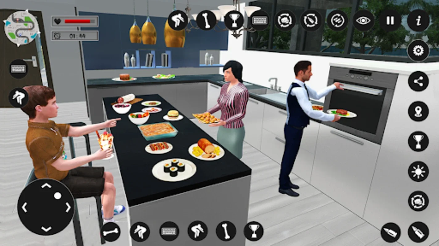 Virtual Rent Home Happy Family for Android - An Engaging Family Simulation