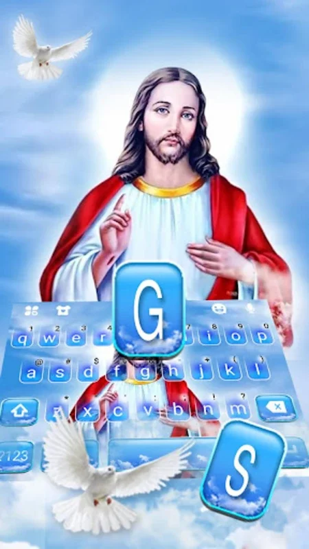 Jesus Lord Theme for Android - Customize Your Keyboard