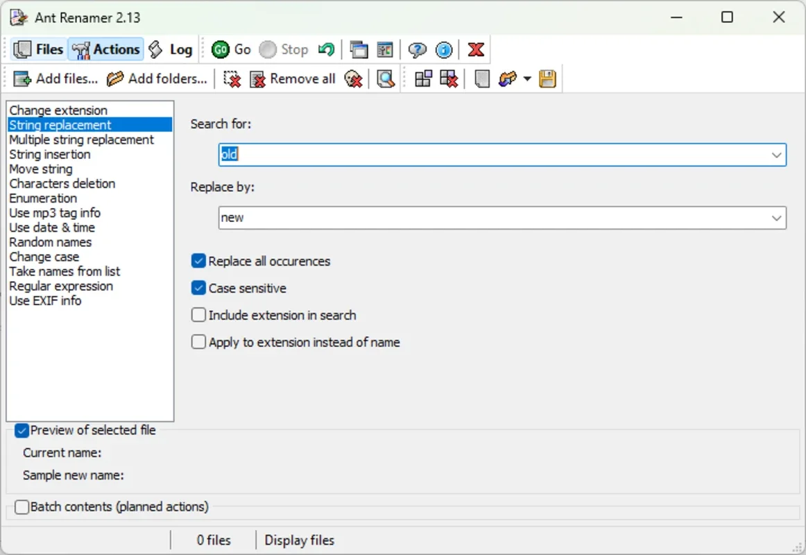 Ant Renamer for Windows - Simplify Bulk Renaming