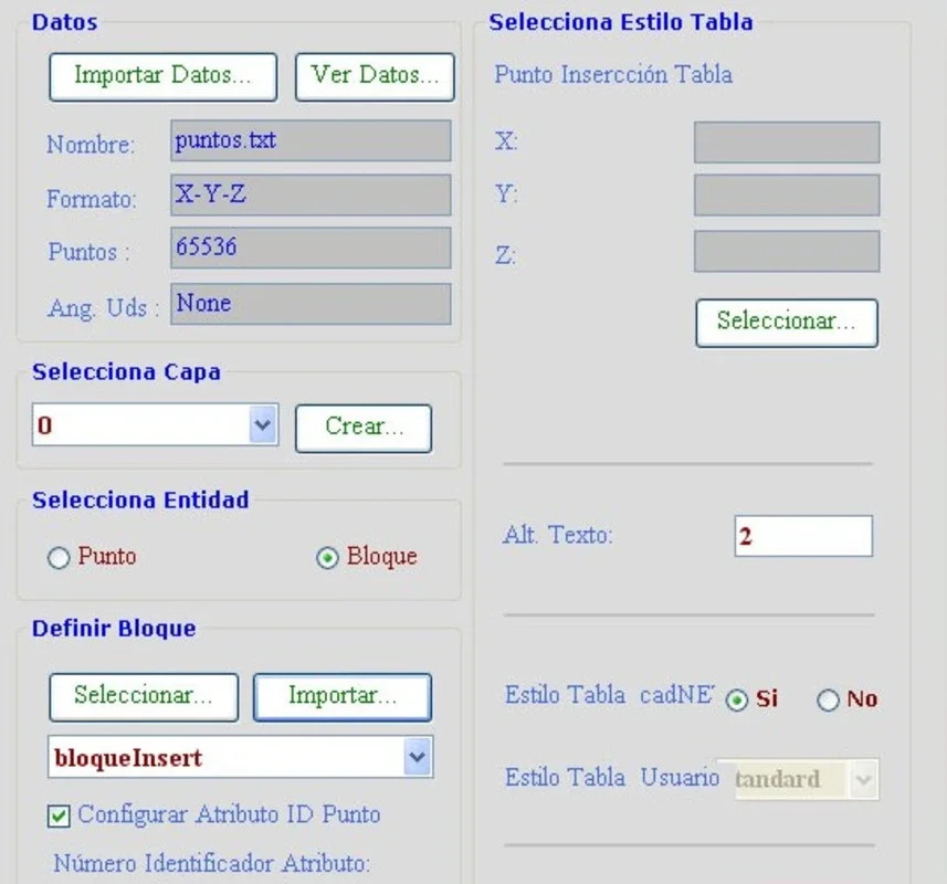 XyzToCAD for Windows - Convert Data to CAD