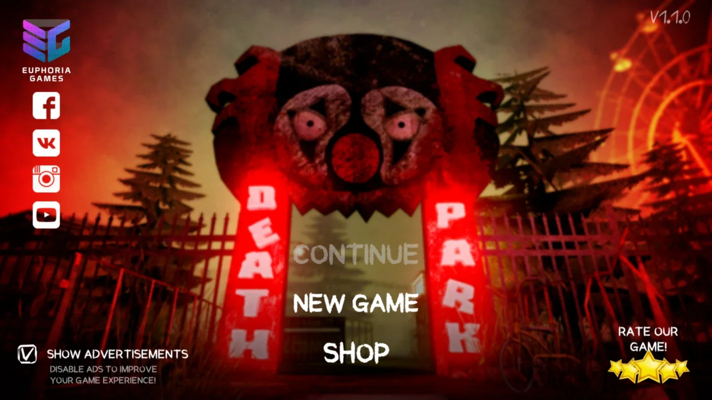 Death Park for Android - Escape the Horrific Clown