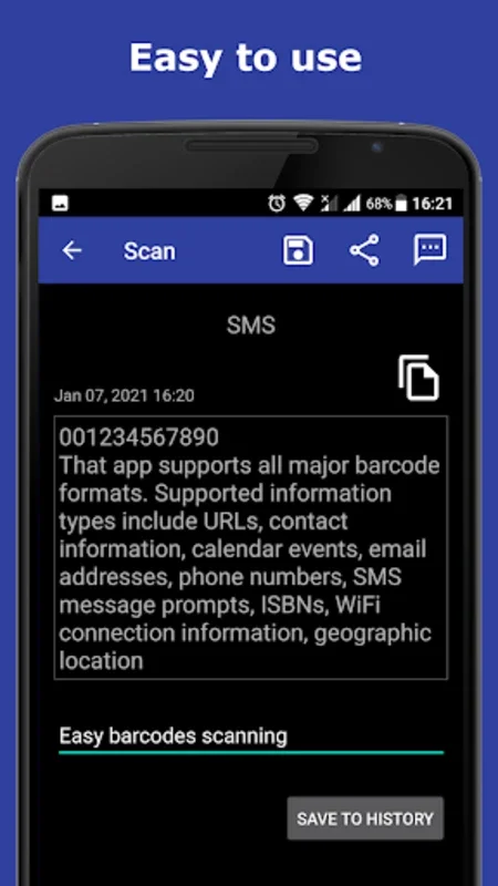 QR code & Barcode Reader for Android - Offline Scanning App