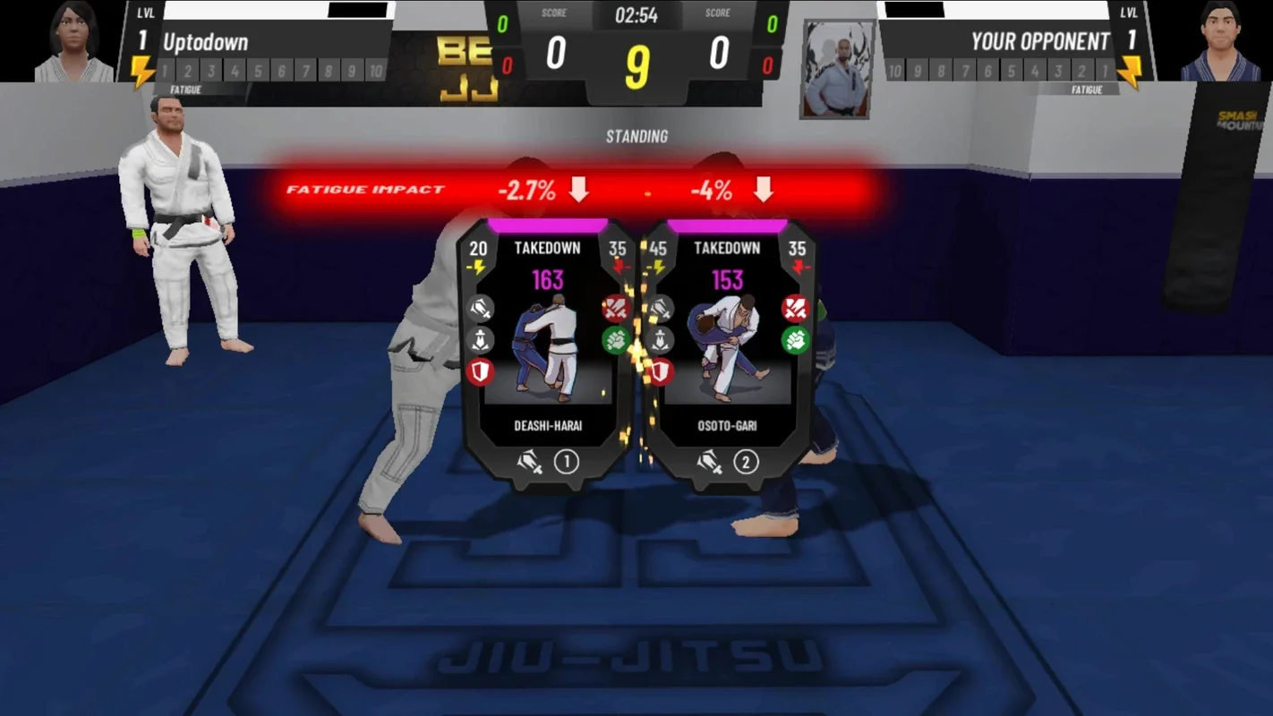 BeJJ: Jiu-Jitsu Game for Android - Immersive Experience