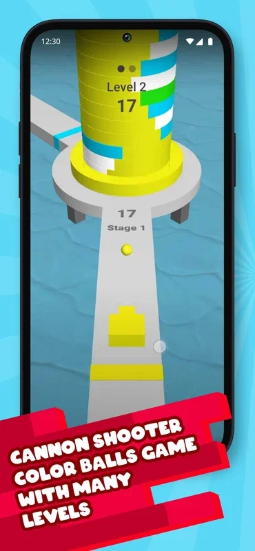 Tower Ball 3D - Shoot Color for Android: Endless Fun