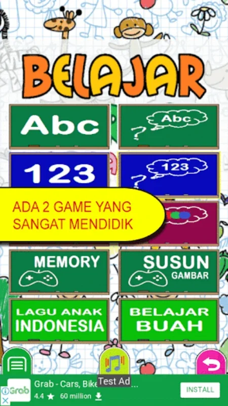 Belajar Huruf dan Angka for Android - Engaging Pre-School App