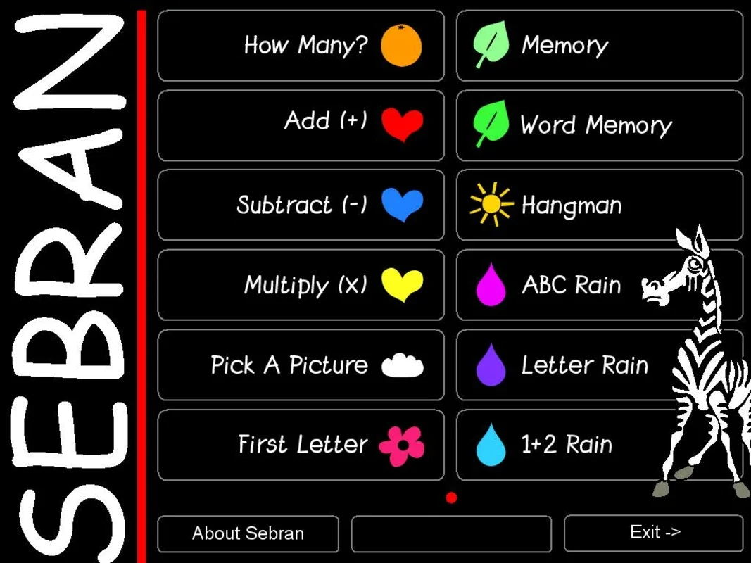 Sebrans ABC: Fun Educational Games for Kids on Windows