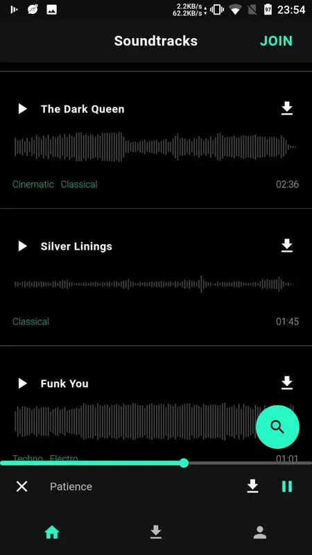 Loudly Soundtracks for Android - A Diverse Music App