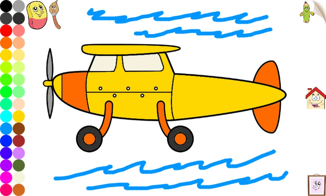 Vehicles and Cars Coloring for Android - Fun Coloring App