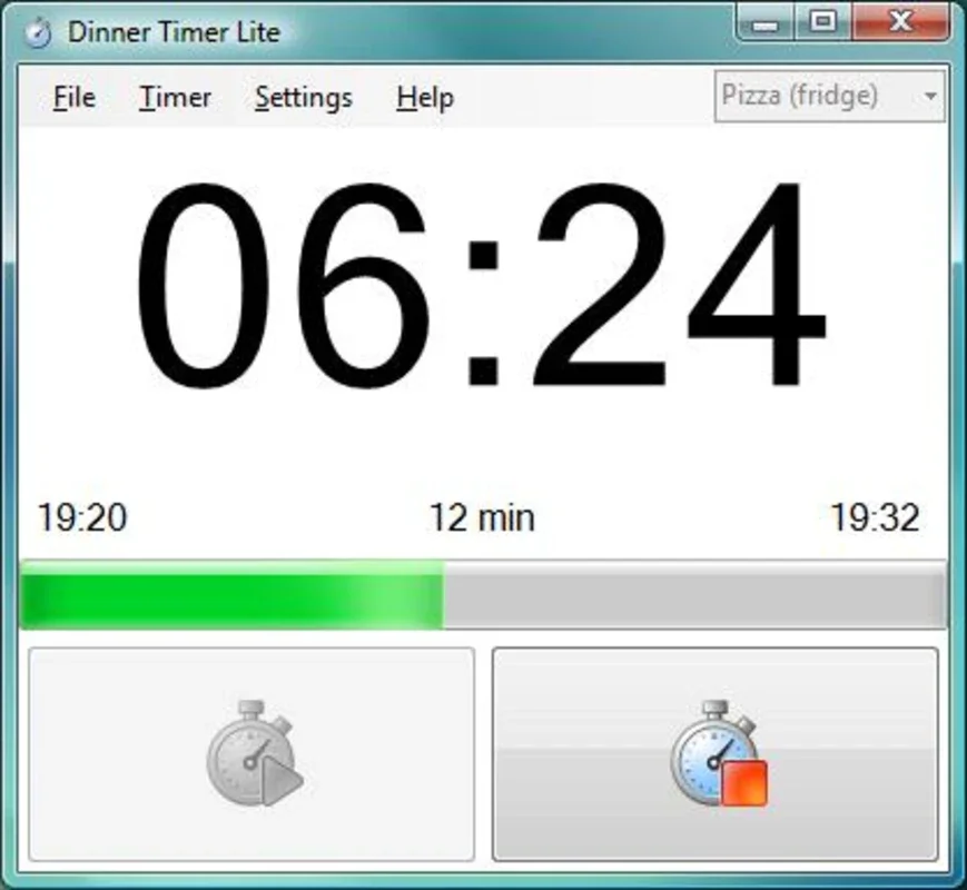 Dinner Timer for Windows - Keep Your Cooking on Time