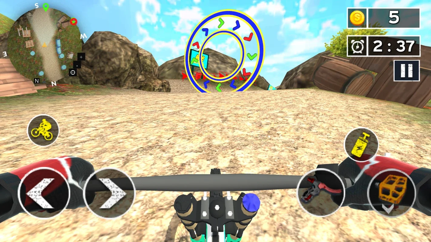 MTB Downhill: BMX Racer - Thrilling Android Racing