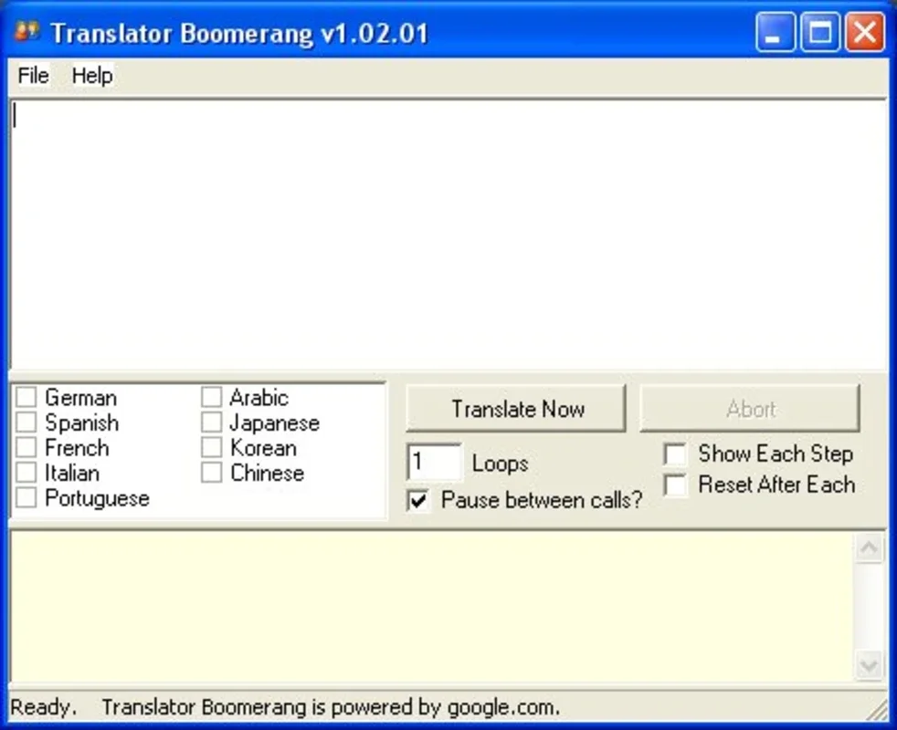 Google Translator Boomerang for Windows: Efficient Translation