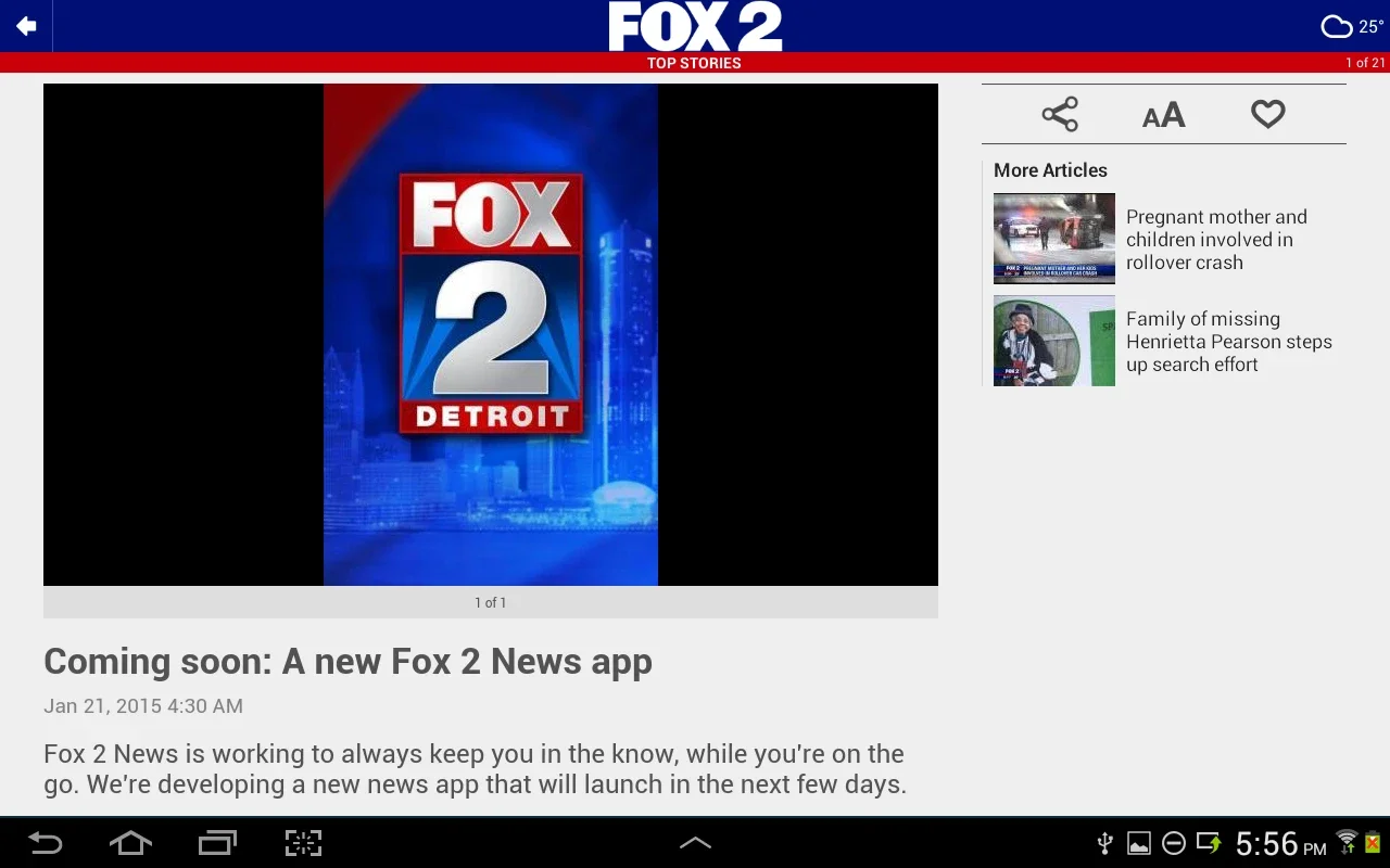 FOX 2 Detroit for Android - Stay Informed on the Go