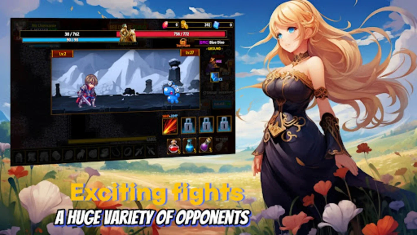 Darkside Dungeon Roguelike RPG for Android: Offline Adventure Awaits