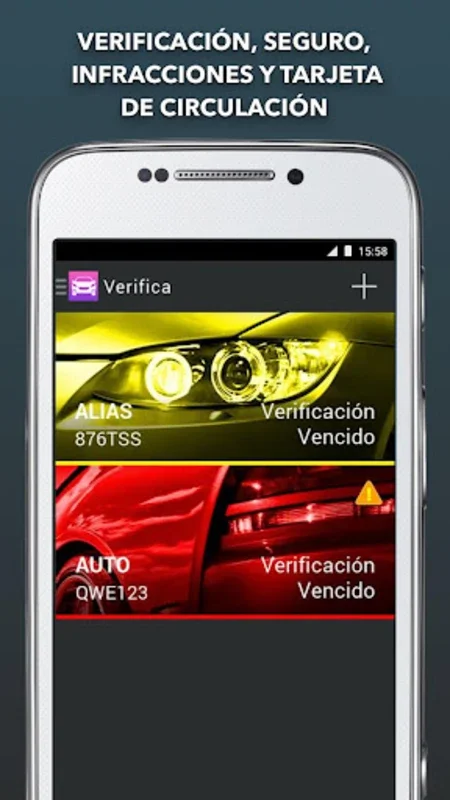 Verifica for Android - Simplify Vehicle Management