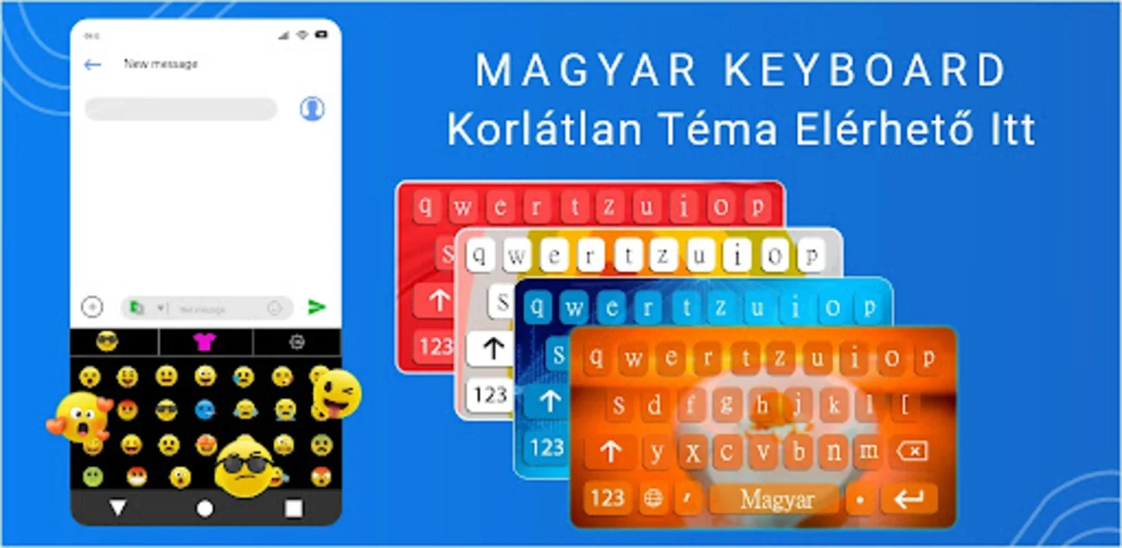 Hungarian English Keyboard for Android - Seamless Typing