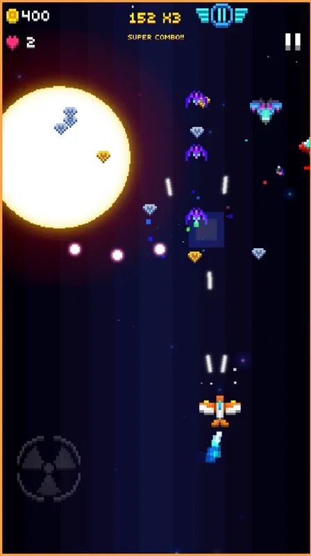 Space War for Android - An Android SHMUP with Retro-Modern Aesthetic