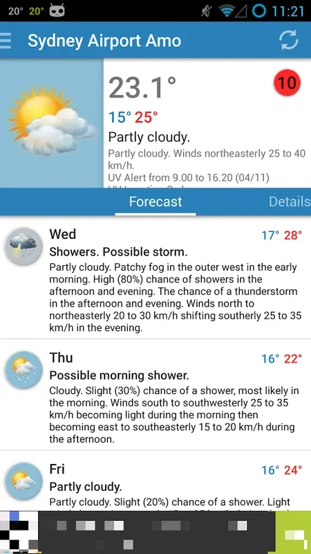 Au Weather Free for Android - Stay Updated with Australian Weather