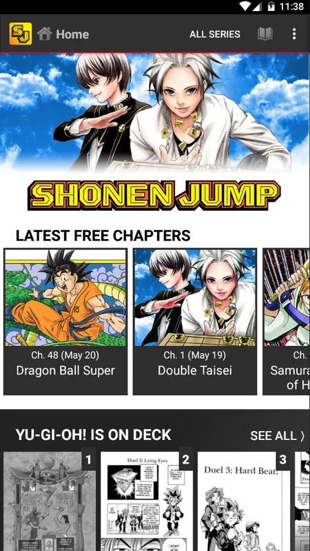 Shonen Jump: Your Android Gateway to Popular Manga