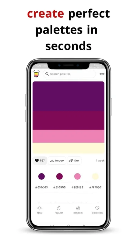 Color Hunt for Android - Explore Color Palettes