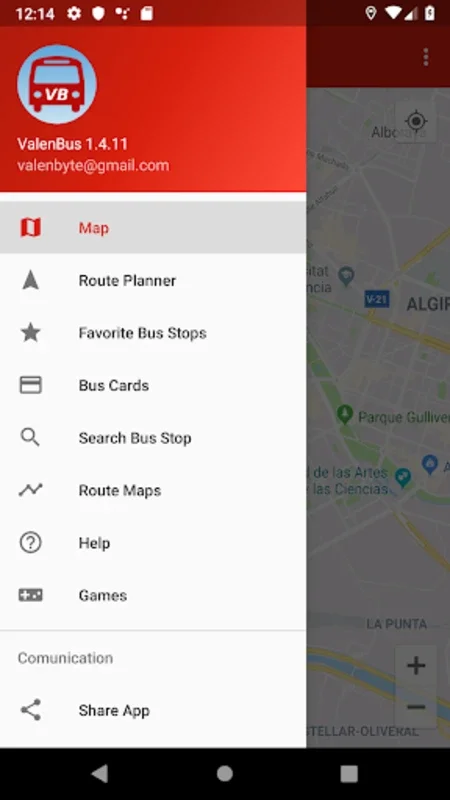 ValenBus: bus in Valencia for Android - Efficient Transit App