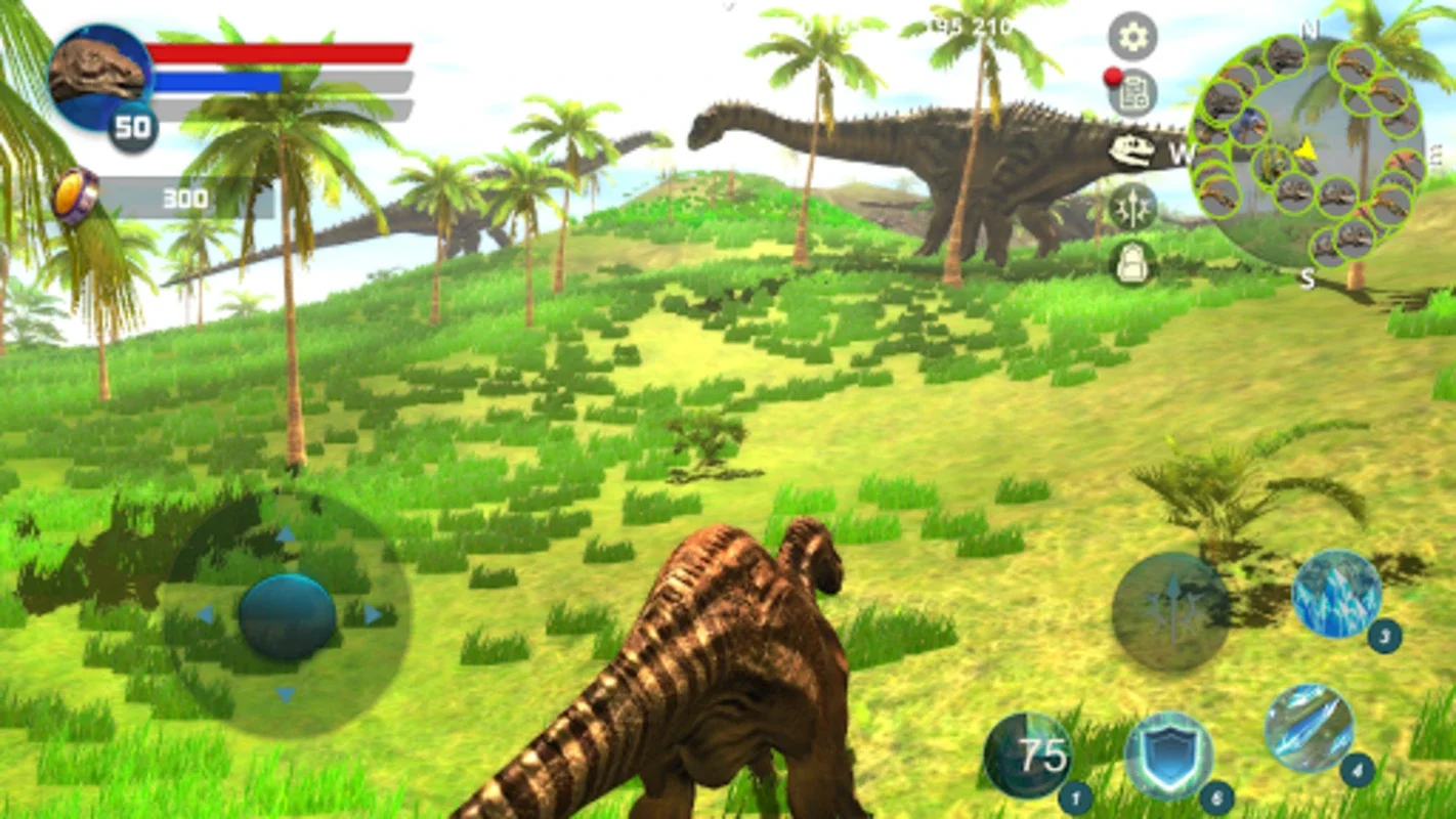 Iguanodon Simulator for Android - Thrilling Jurassic Survival