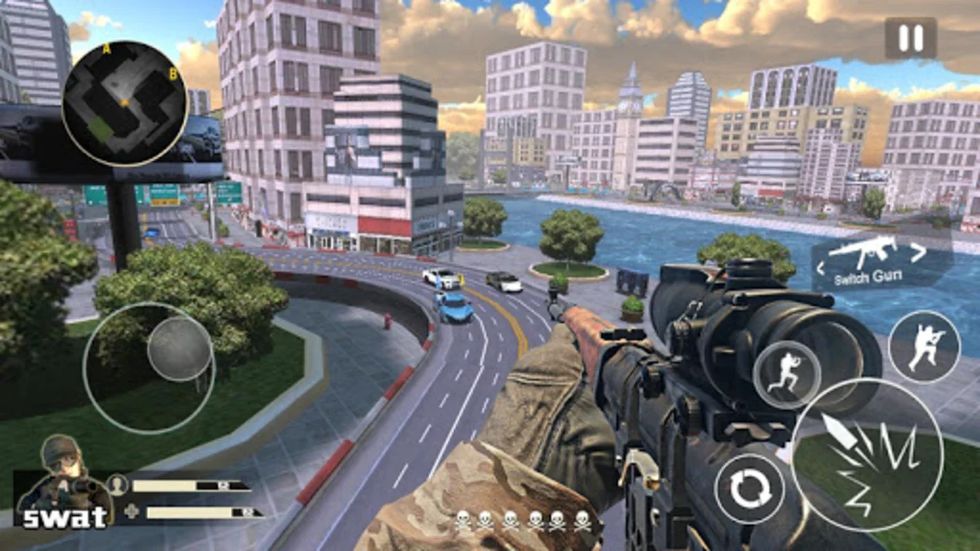 Sniper Traffic Hunter - Shoot War for Android: Intense Gaming