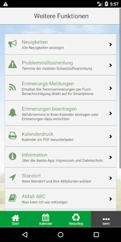 AWV Isar-Inn Abfall-App for Android: Efficient Waste Management