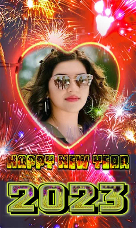 New Year 2024 Photo Frame for Android - Create Festive Greetings