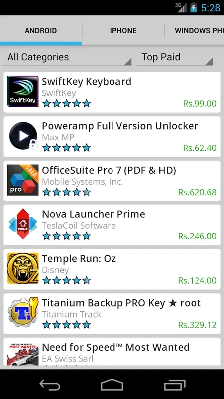 Mobile App Store for Android - Discover and Install Apps