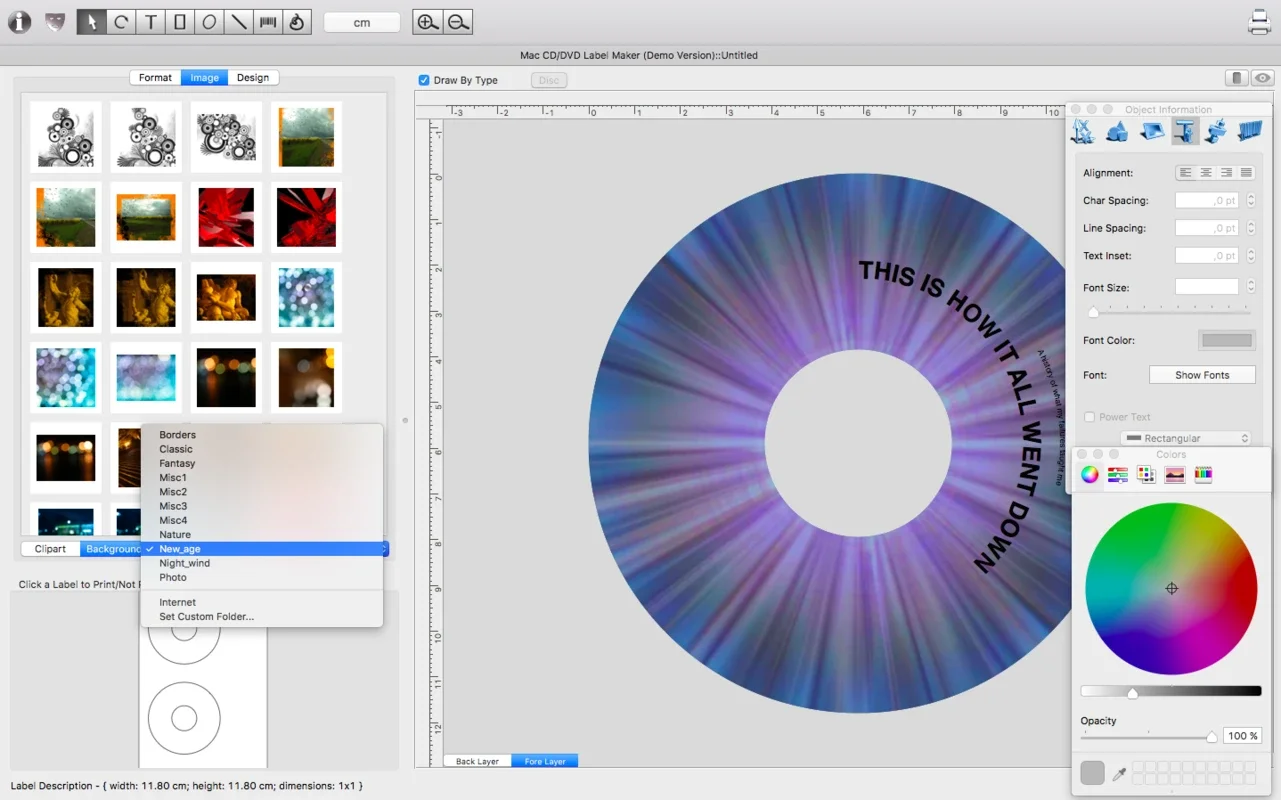 Mac CD/DVD Label Maker for Mac: Professional Design Solution