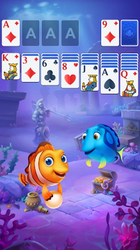 Klondike Solitaire for Android: Endless Aquatic Solitaire Fun